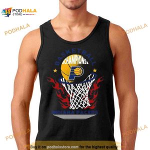 Indiana Pacers Basketball Champions Fire Logo 2023 Shirt