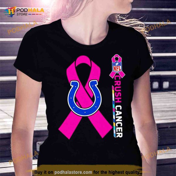 indianapolis Colts NFL Crush Cancer Shirt