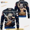 Inosuke Anime Kimetsu Xmas Ugly Christmas Knitted Sweater