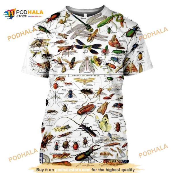 Insects 3D Shirt