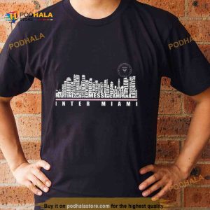 Inter Miami Players Names Skyline 2023 Shirt 2