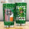 Irish By Blood Lucky Charms Shamrock Floss Like A Boss Coffee Tumbler