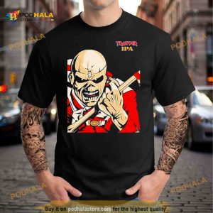 Iron Maiden Trooper IPA Label 2023 Shirt 2