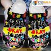 It S Ok To Be Different Puzzle Pieces 3D Funny Crocs
