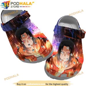 Itachi Uchiha Naruto 3D Funny Crocs