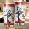 Jack Christmas Glitter Gift Travel Coffee Tumbler