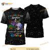 Jack Skellington Quotes Gray Black Pattern Disney Cartoon Unisex 3D Shirt