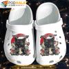 Japan Tattoo Cat In 3D Funny Crocs