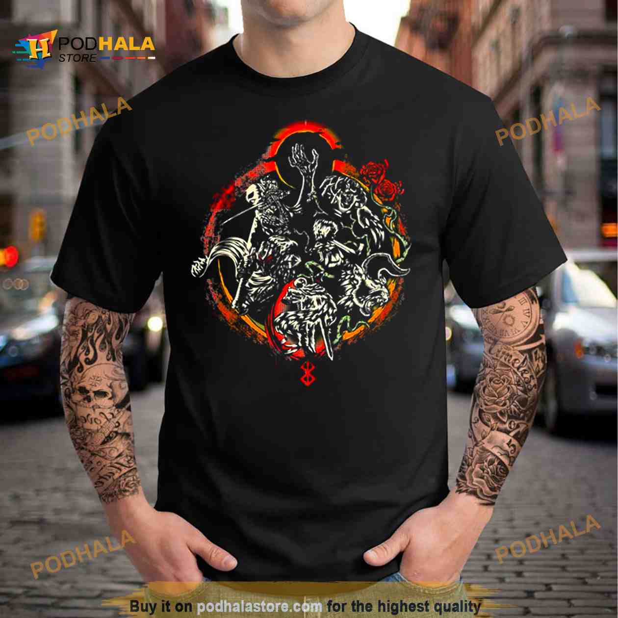 Japanese Anime Berserker Shirt Japanese Anime Berserker Shirt