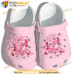 Japanese Strawberry 3D Funny Crocs
