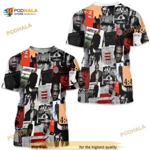 Jay Z All Over Printed 3D Shirt For Fans