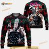 Jean Pierre Polnareff Jjba Anime Xmas Ugly Christmas Knitted Sweater