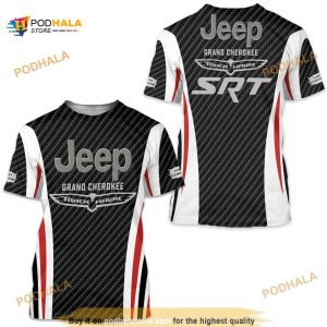 Jeep Grand Cherokee Trackhawk SRT Wrangler all-over printed Shirt