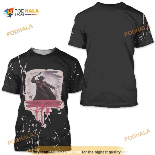 Jeepers Creepers 3D Tshirt For Women Men Fans