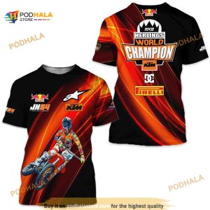 Jeffrey Herlings World Champion 3D Shirt