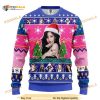 Jenny Black Pink Band Merry Xmas Santa Funny Ugly Christmas Sweater