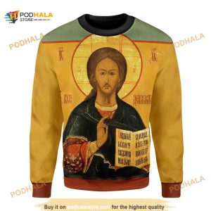 Jesus Christmas Unisex Funny Ugly Sweater 3D, Funny Xmas Gifts