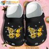 Jesus Cross Faith Sunflower Window God Butterfly 3D Funny Crocs