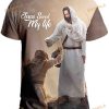 Jesus Saved My Life All Over Printed 3D Shirt For Women Men