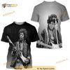 Jimi Hendrix 3D Shirt, Rock Band 3D Shirt