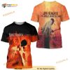 Jimi Hendrix Live At WoodStock 3D Shirt