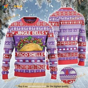 Jingle Bells Taco Shells Funny Ugly Christmas Christmas Occasion Sweater