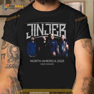 Jinjer North America 2023 Side Show Shirt 2