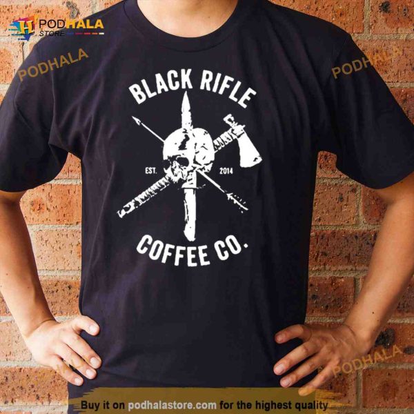Joe Rogan Wearing Black Rifle Coffee Co Shirt