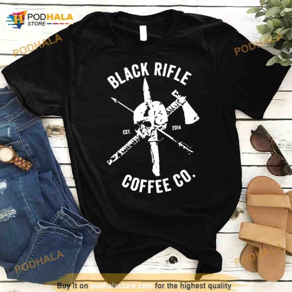 Joe Rogan Wearing Black Rifle Coffee Co Shirt