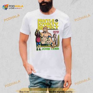 John Cena Hustle Loyalty Respect WWE Merchandise Shirt 2