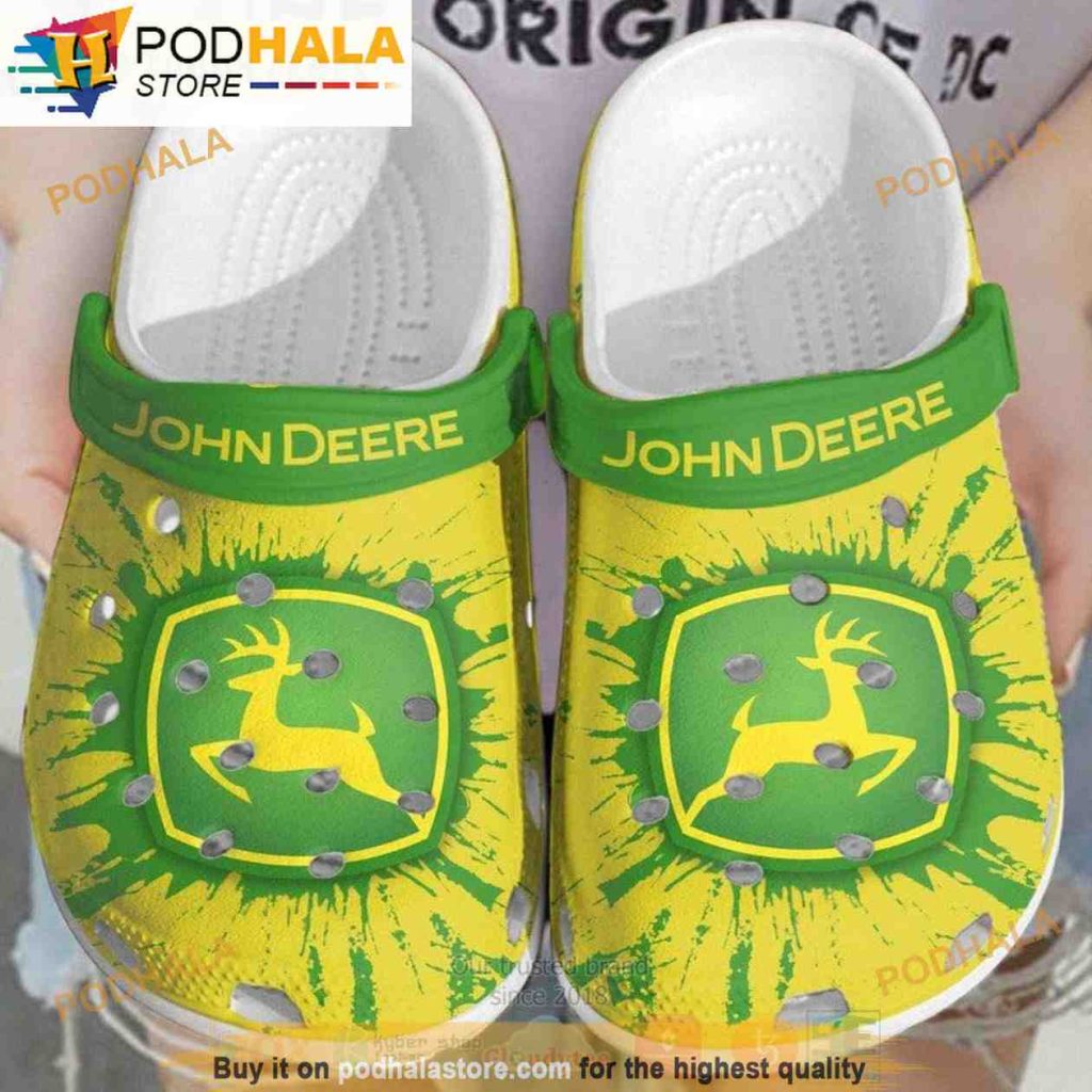 John Deere 3D Funny Crocs - Podhalastore