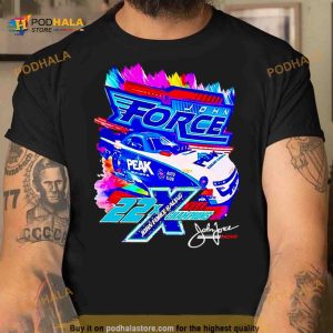 John Force 22 X champions Shirt 2
