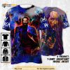 John Wick Watercolor, Movie 3D Shirt