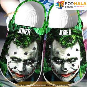 Joker 3D Funny Crocs