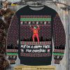 Joker Movie Put On A Happy Face For Chrismas Wool Sweater