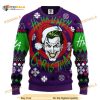 Joker Smile Dc Comics Haha Happy Christmas Funny Ugly Christmas Sweater
