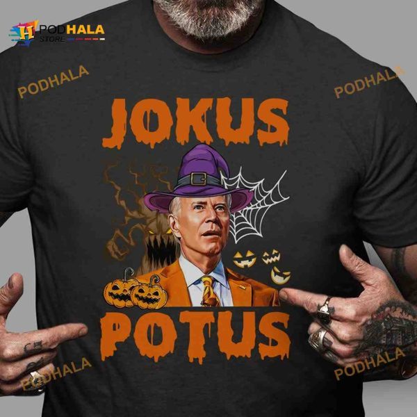 Jokus Potus Joe Biden Witch Halloween Shirt