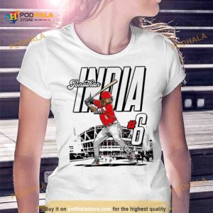 Jonathan India 6 Cincinnati Reds Stadium Shirt