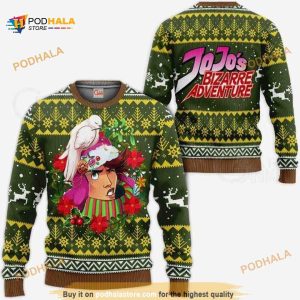 Joseph Joestar Jj’s Ugly Anime Christmas Sweater