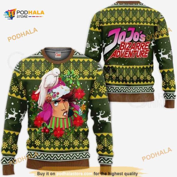 Joseph Joestar Jj’s Ugly Anime Christmas Sweater