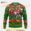 Jujutsu Kaisen Anime Christmas Gift Funny Ugly Xmas Wool Sweater