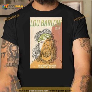 July 14 2023 Lou Barlow Solo First Congregational Church Columbus Ohio Poster Shirt 2