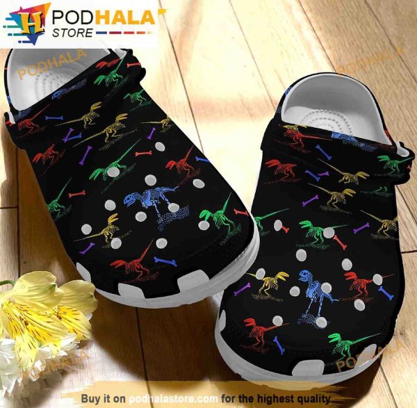 Jurassic 3D Funny Crocs Slippers