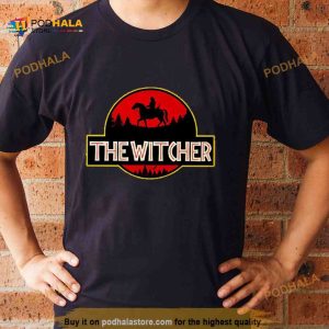 Jurassic Logo The Witcher Shirt 2