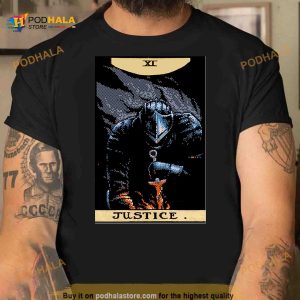 Justice Tarot Card Dark Souls Shirt 2