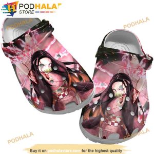 Kamado Nezuko Demon Slayer 3D Funny Crocs Clog Shoes