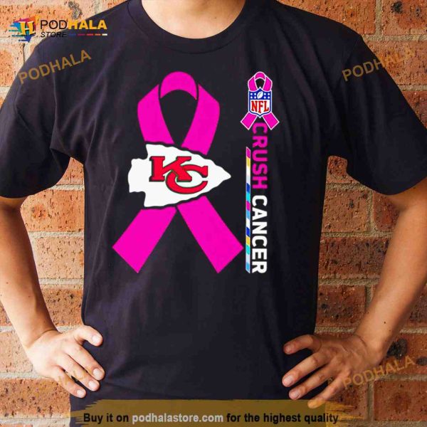 kansas City Chiefs NFL Crush Cancer Shirt