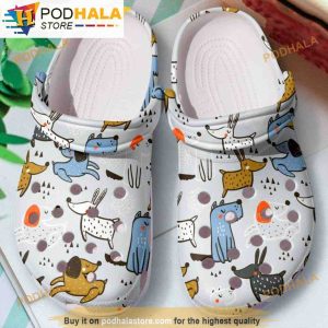 Kawaii Dog 3D Funny Crocs