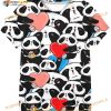 Kayolece Kid Colorful Shirt 3D Unisex Panda Graphic Printed All Over Print Tee