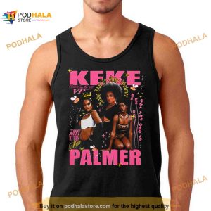 Keke Palmer Icon Black T Shirt 2